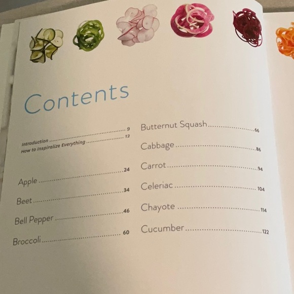 Inspiralize Everything recipe book - Picture 3 of 7